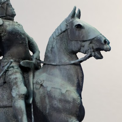 Monument à Bertrand Duguesclin Dinan 180 photos, rendu réalisé sans modification du modèle.