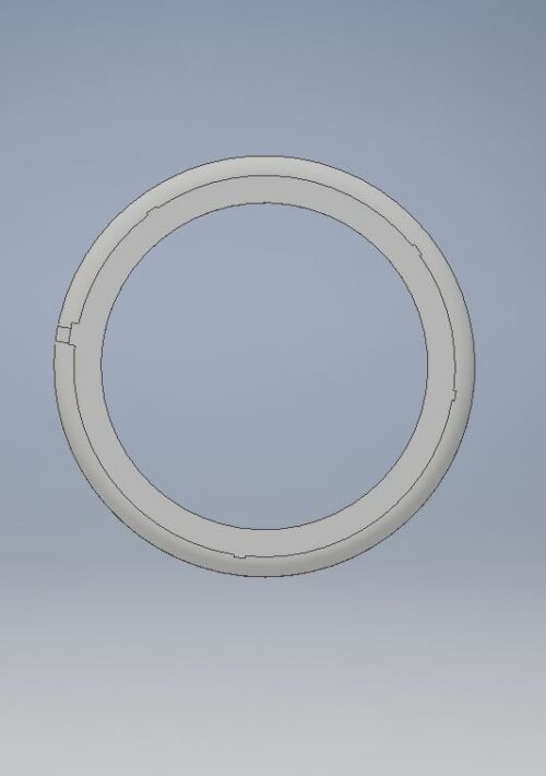 Molette de réglage pour radiateur électrique.