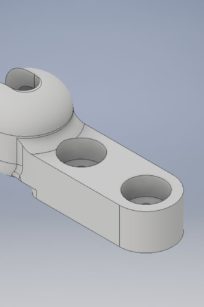 Support de pare-brise sur bateau moteur Leader 605 de 2001.