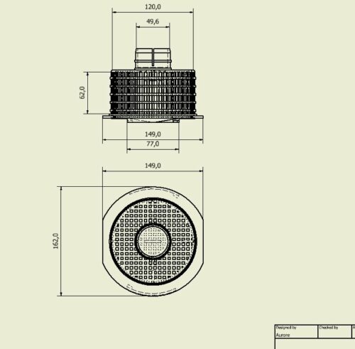 Panier de Skimmer pour piscine.