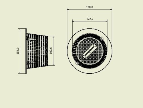 Panier de Skimmer pour piscine.