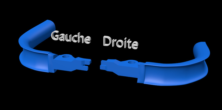 Poignées tondeuse électrique Mac Allister